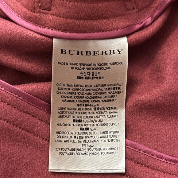 Burberry Tempsford Cashmere Coat - Picture 10 of 11